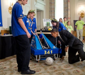 Team 341 Pictured on White House Blog