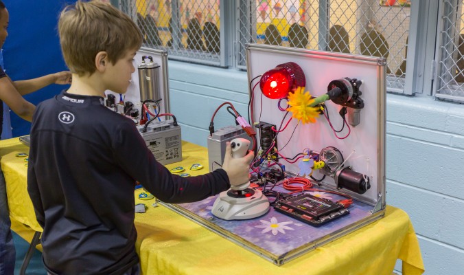 2016 Blue Bell Elementary Science Night Demonstration