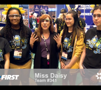 Society of Women Engineers (SWE) Features Team 341 at Worlds